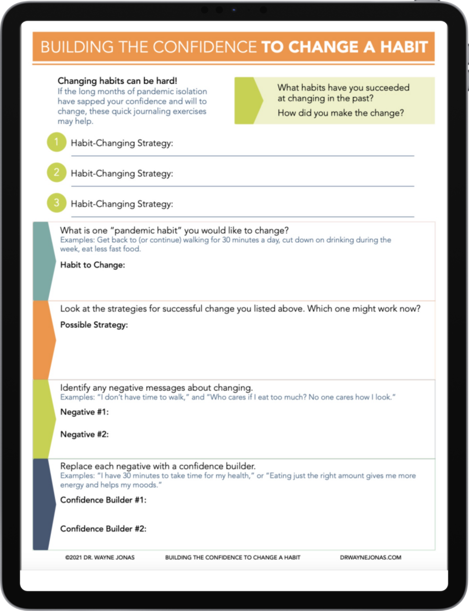 Building the Confidence to Change a Habit