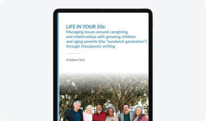 Journaling in your 50s