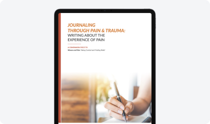 Journaling Through Pain & Trauma: Writing about the Experience of Pain